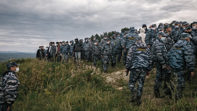 В Росгвардии опровергли использование спецсредств против защитников горы Куштау