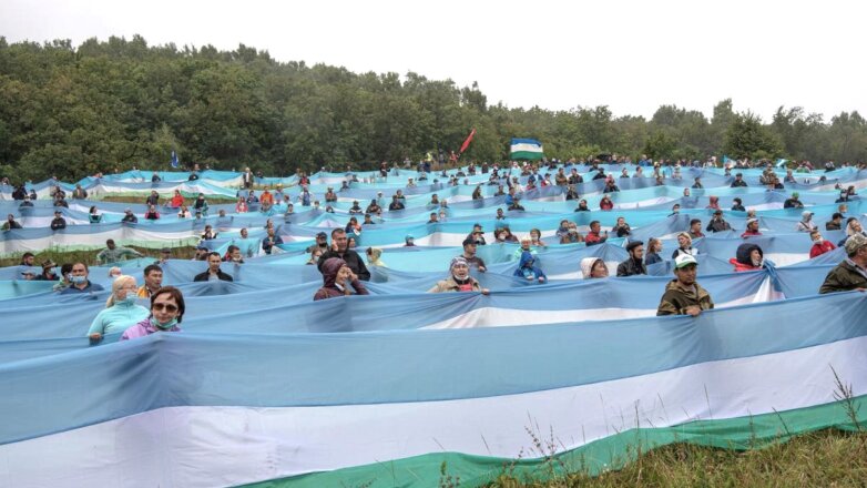 В Башкирии Росгвардия оказала содействие полиции в лагере защитников шихана