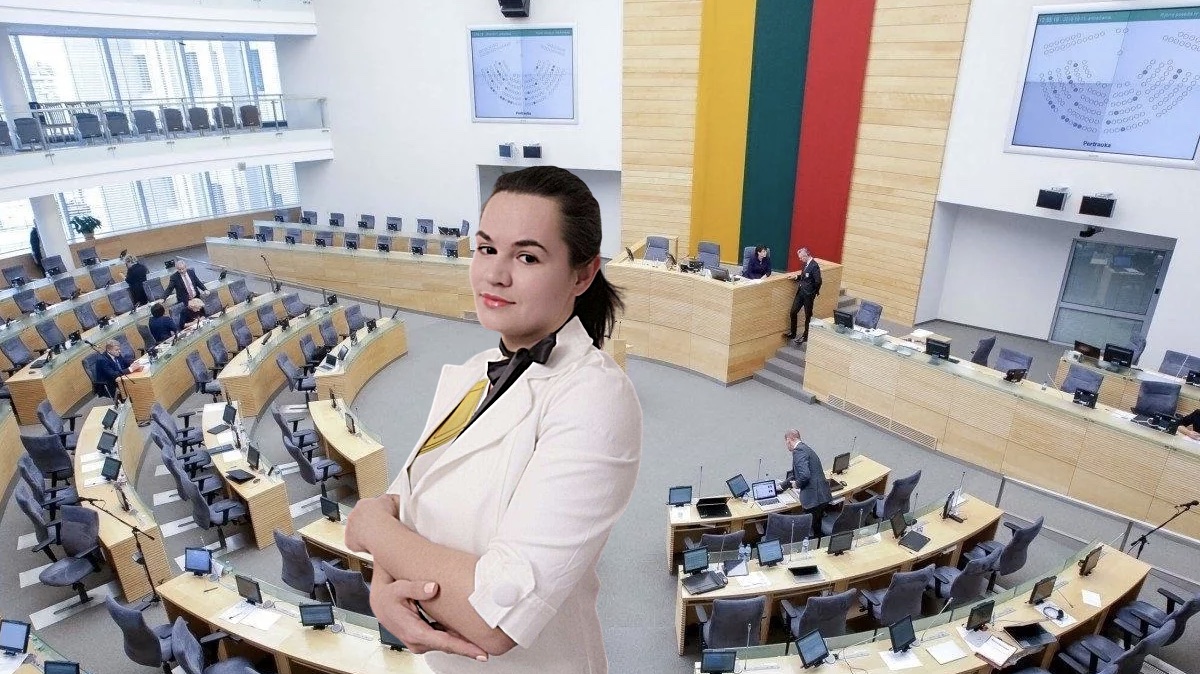 Тихановскую признали в Литве «избранным президентом» Белоруссии
