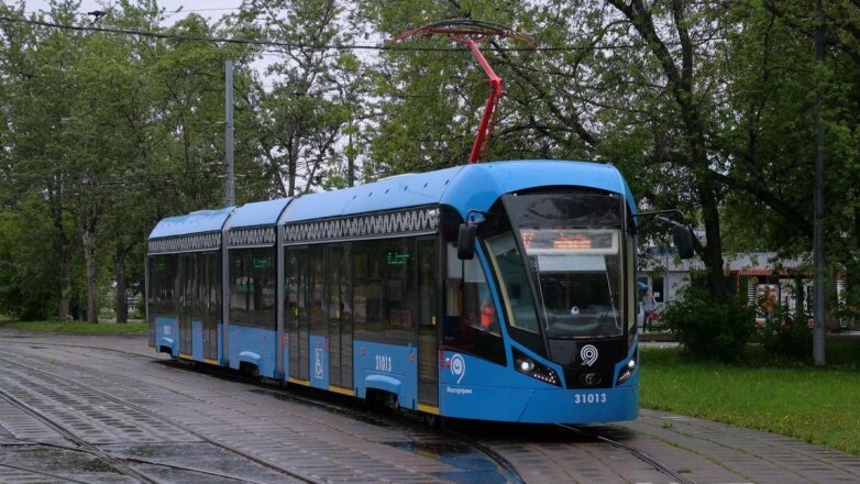В Москве запустят первый беспилотный трамвай