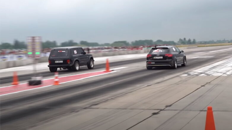 Видео: "Нива" быстрее Audi RS3 восхитила американцев
