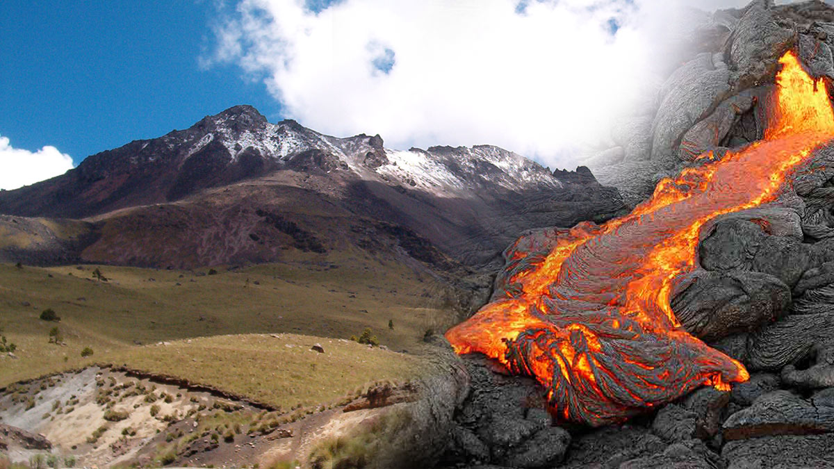 Невадо-де-Толука Шинантекатль стратовулкан в Мексике вулкан магма