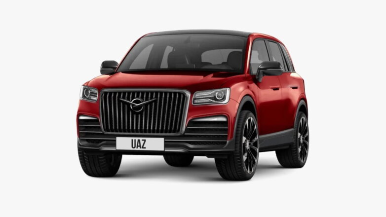 Дизайнеры показали кроссовер УАЗ-3170 на новых рендерах