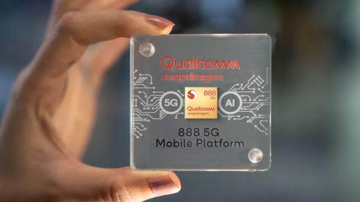 Процессор Qualcomm Snapdragon 888 для смартфонов