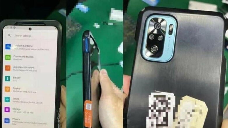 Появились первые "живые" фотографии Redmi K40 с новым дизайном