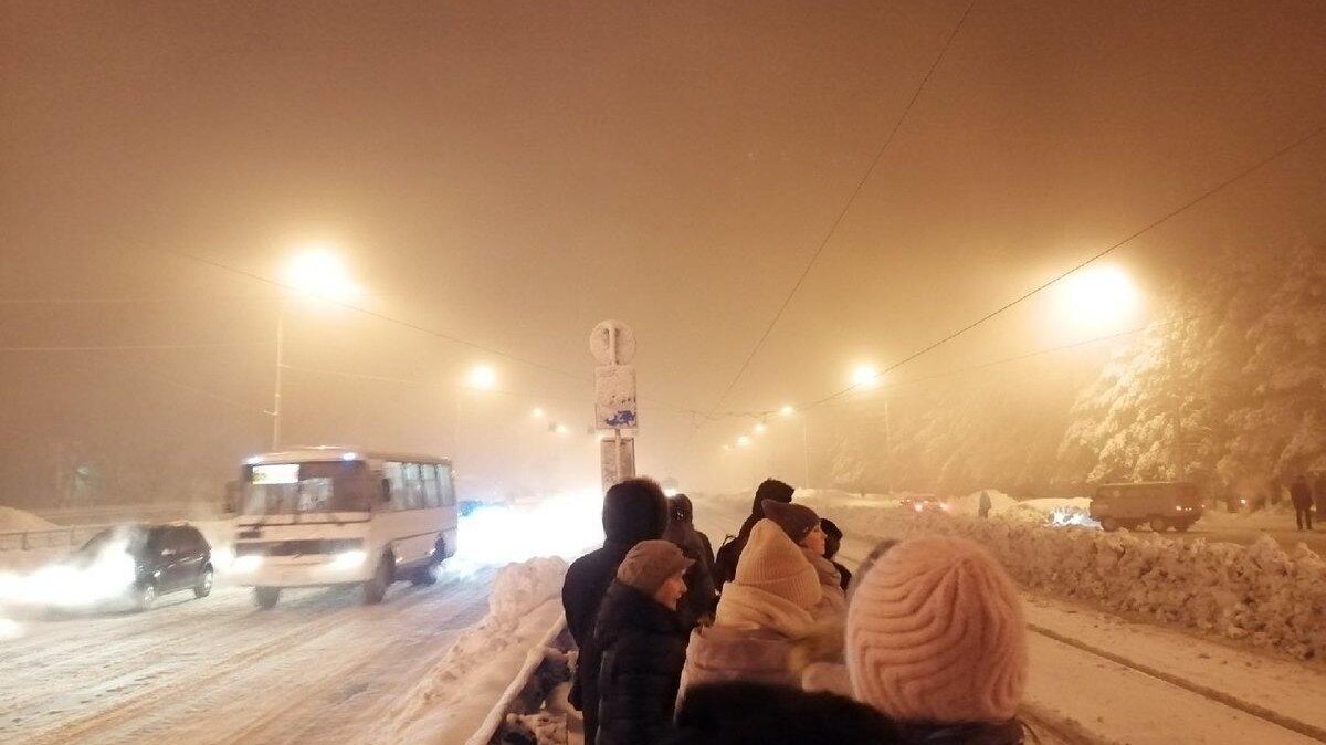 В трех городах Кузбасса объявлен режим "черного неба" из-за морозов