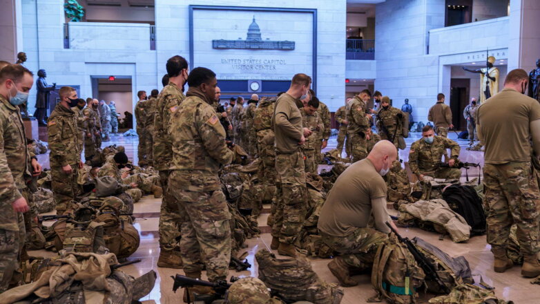 Нацгвардия США осталась ночевать в Капитолии впервые с Гражданской войны