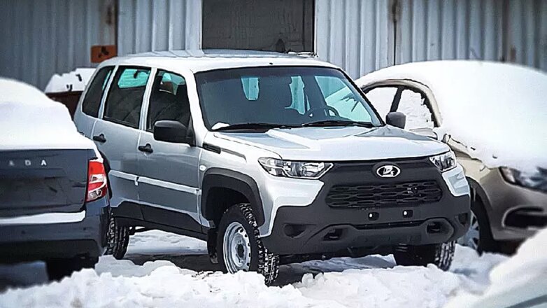 Появилось первое фото Lada Niva Travel в самой простой комплектации