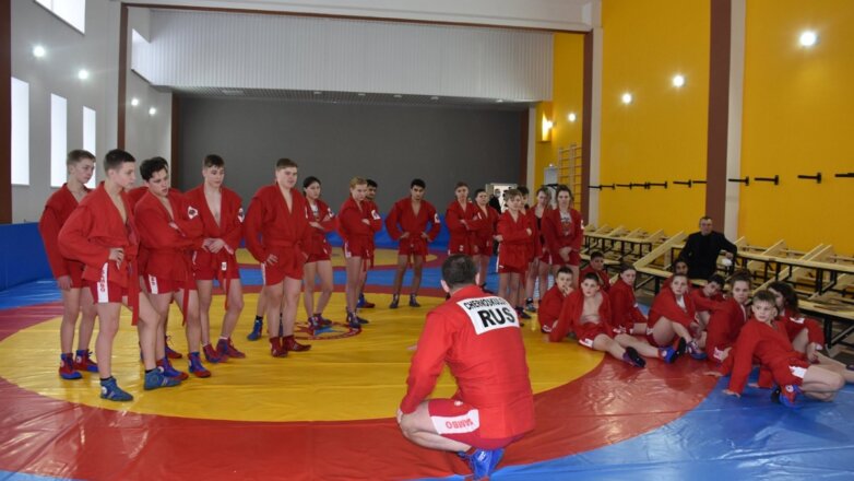 УГМК открыл новый зал для занятий самбо