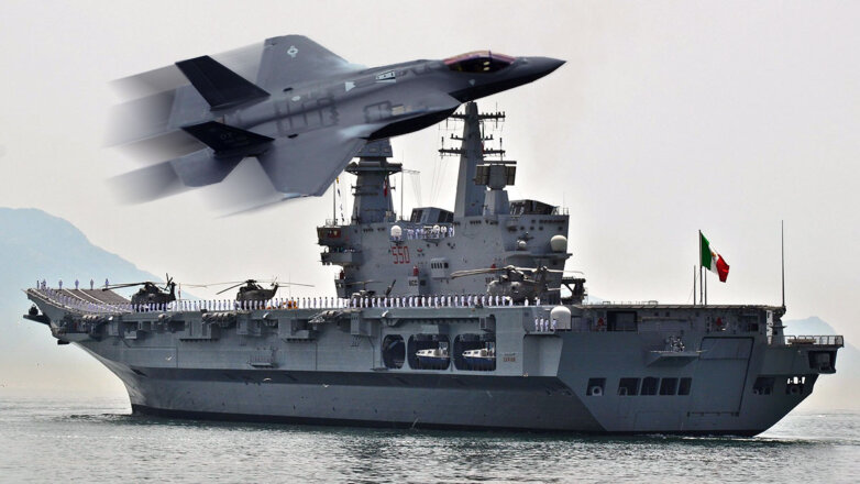 Итальянский авианосец в США сертифицируют для полетов "невидимок" F-35