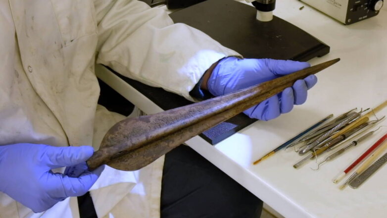 Уникальный наконечник копья обнаружен в Великобритании