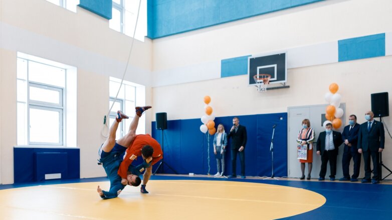 УГМК открыл ещё один зал самбо