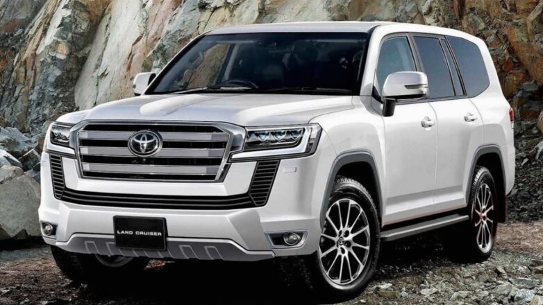 Новый Toyota Land Cruiser 300 засняли в России