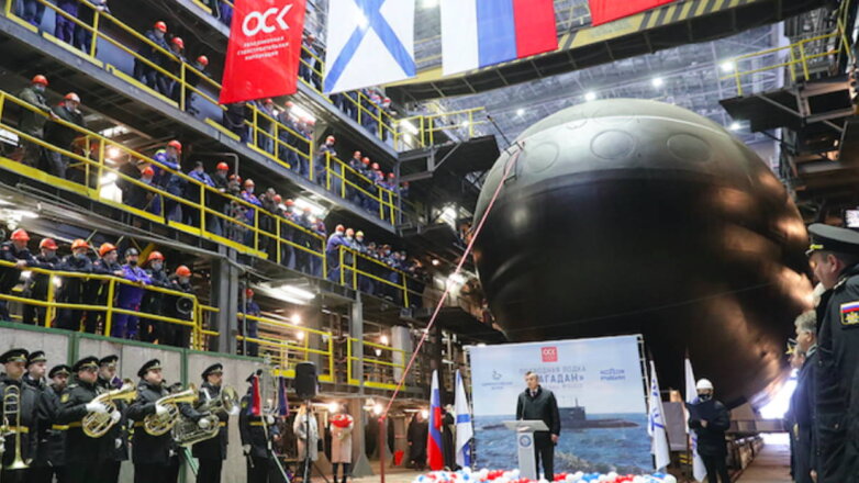 В Петербурге построили новую подлодку для Тихого океана