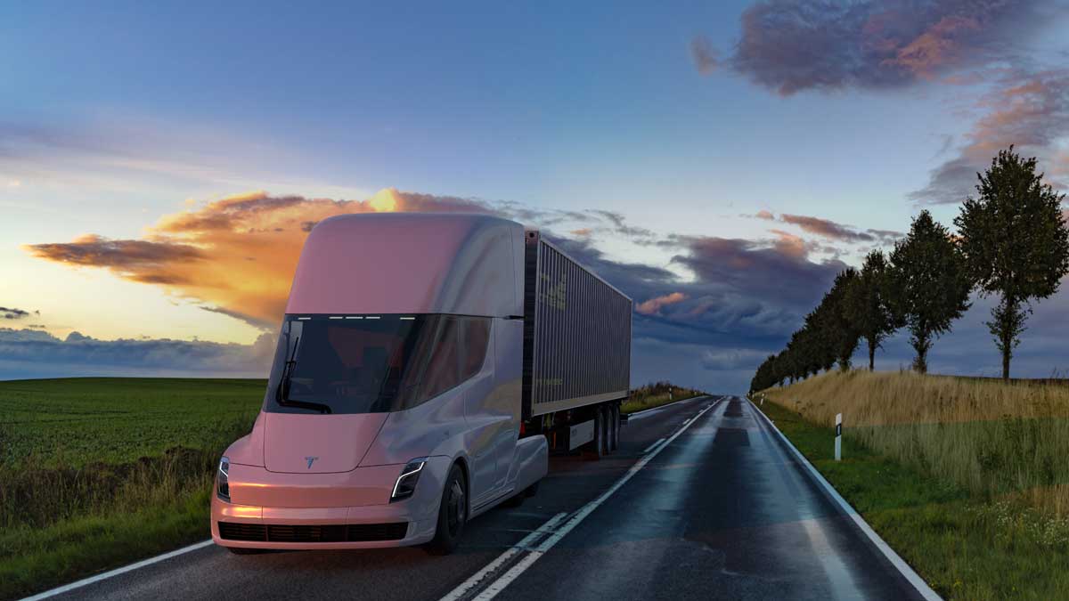 автомобили Tesla Semi