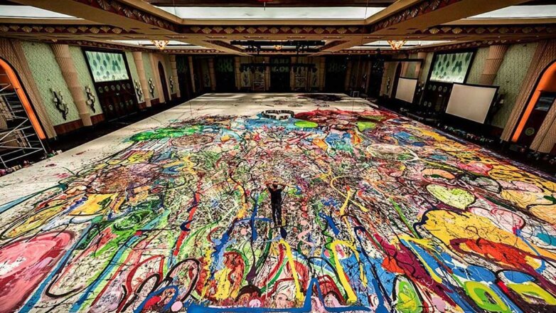 Самая большая картина в мире ушла с молотка более чем за $60 млн