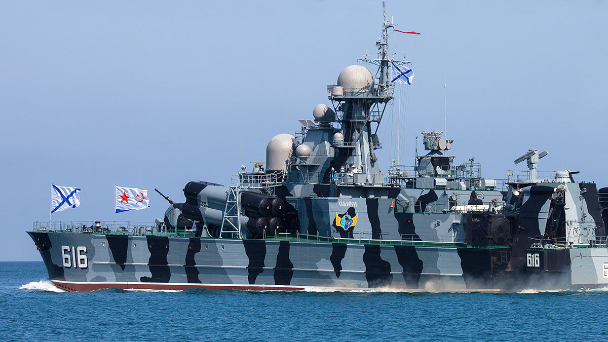 Малый ракетный корабль на воздушной подушке "Самум"