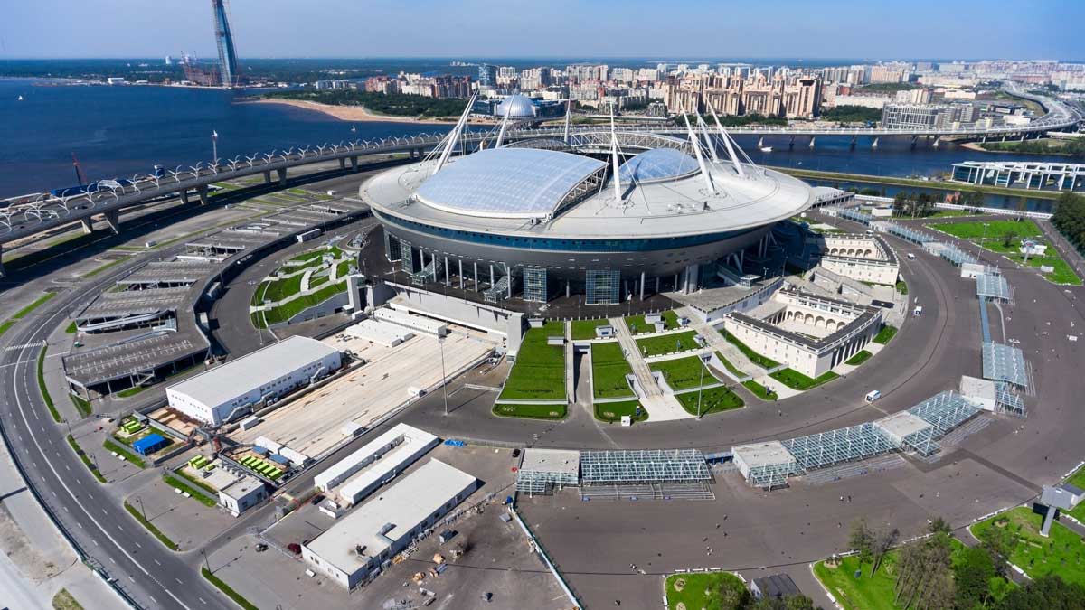 Новый стадион Зенит Арена