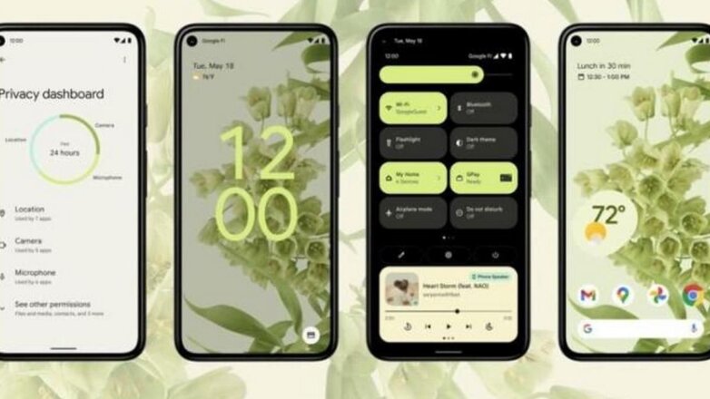 Google представила Android 12: новый дизайн и настройки приватности