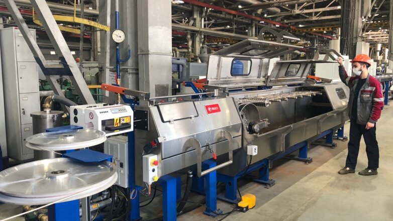 «Сибкабель» установил новую высокопроизводительную линию