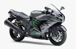 Японский мотоцикл с рекордным объемом двигателя Kawasaki Ninja ZX-14R получил обновление