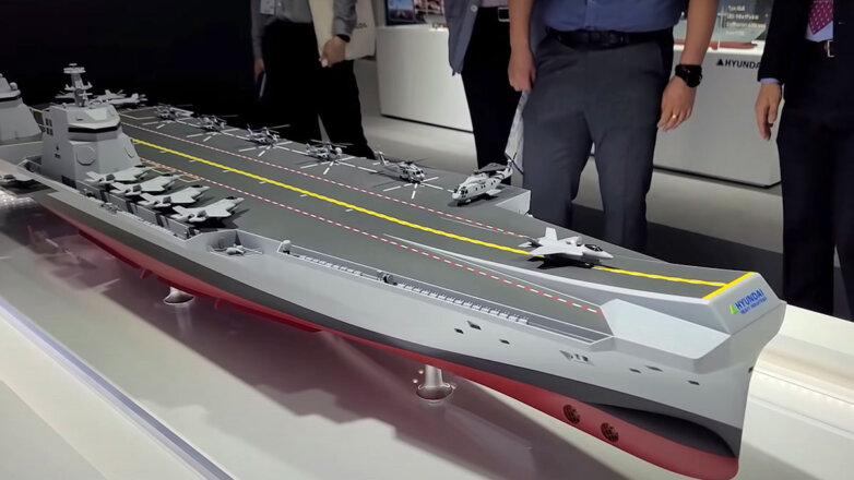 Перспективный корейский авианосец оснастят дронами