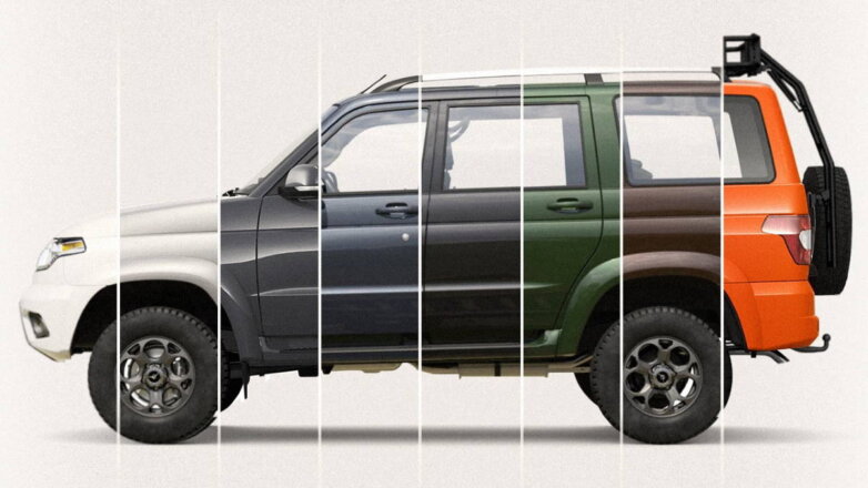 УАЗ показал новую палитру цветов для "Патриота"