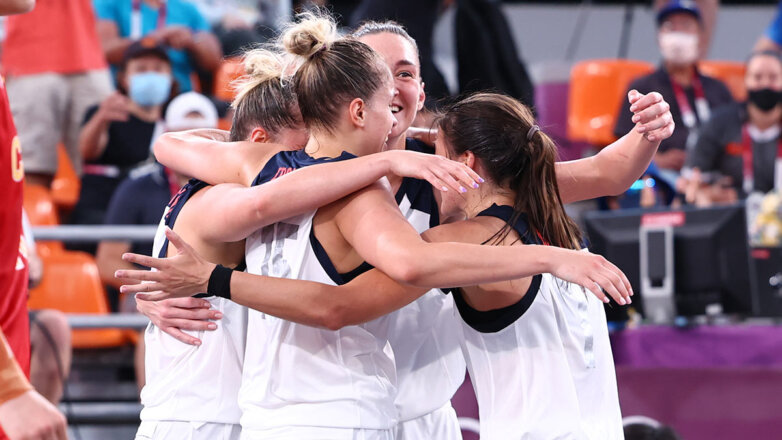 Женская сборная России по баскетболу 3х3 взяла серебро Олимпиады-2020