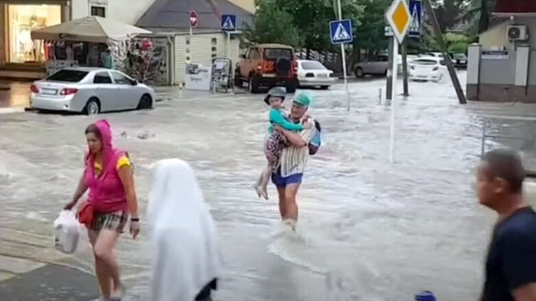 В четырех регионах России сильные осадки могут вызвать подтопления