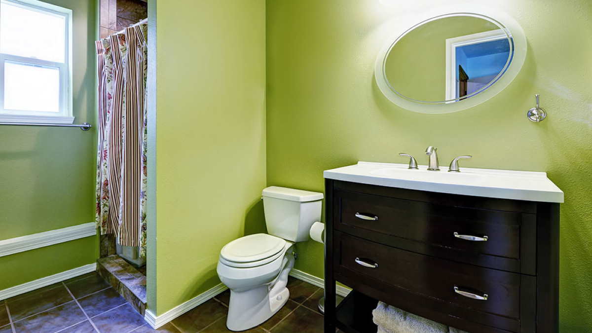 Зелёная ванная