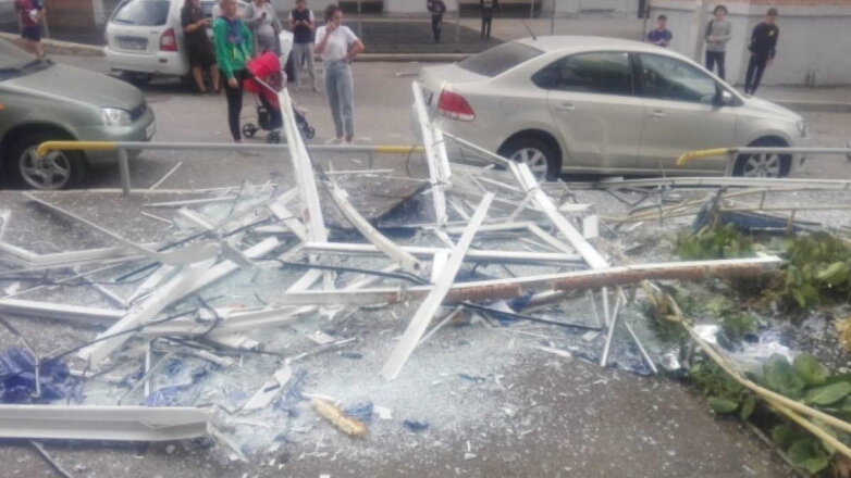 В Уфе оценили последствия сильного ветра