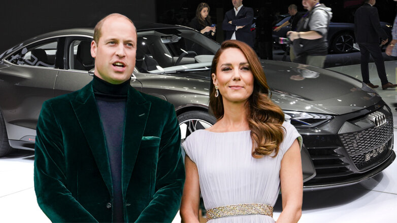 Принц Уильям с супругой Кейт Миддлтон пересели на электрокар за 10 миллионов рублей