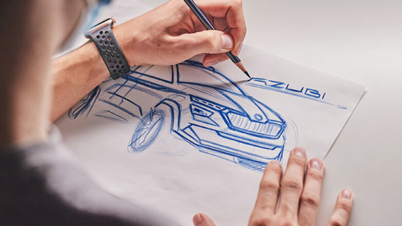 Skoda показала первое изображение студенческого раллийного кроссовера