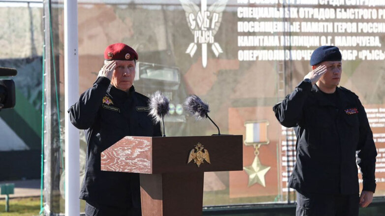 Директор Росгвардии Виктор Золотов открыл всероссийские соревнования спецназа