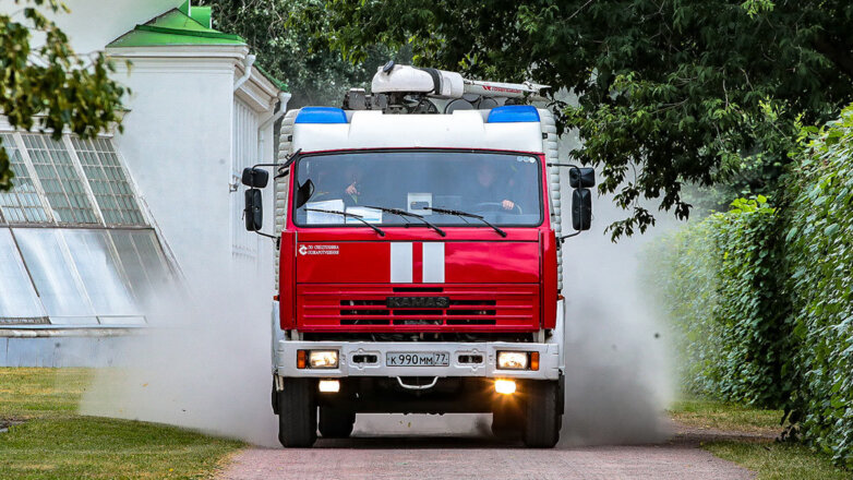 В Новой Москве произошел крупный пожар на складе