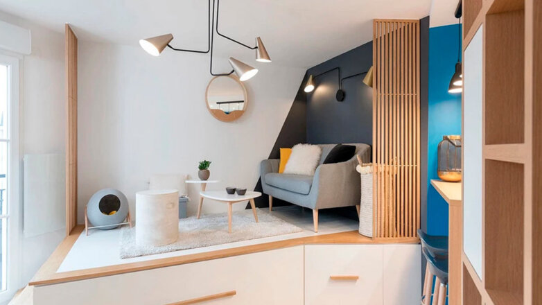 Актуально для малогабаритки: интерьеры со спрятанной кроватью