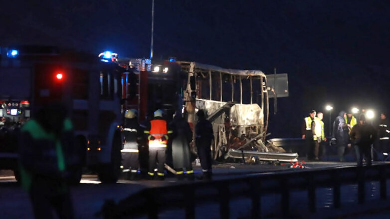 В Болгарии назвали две основные версии ДТП с автобусом