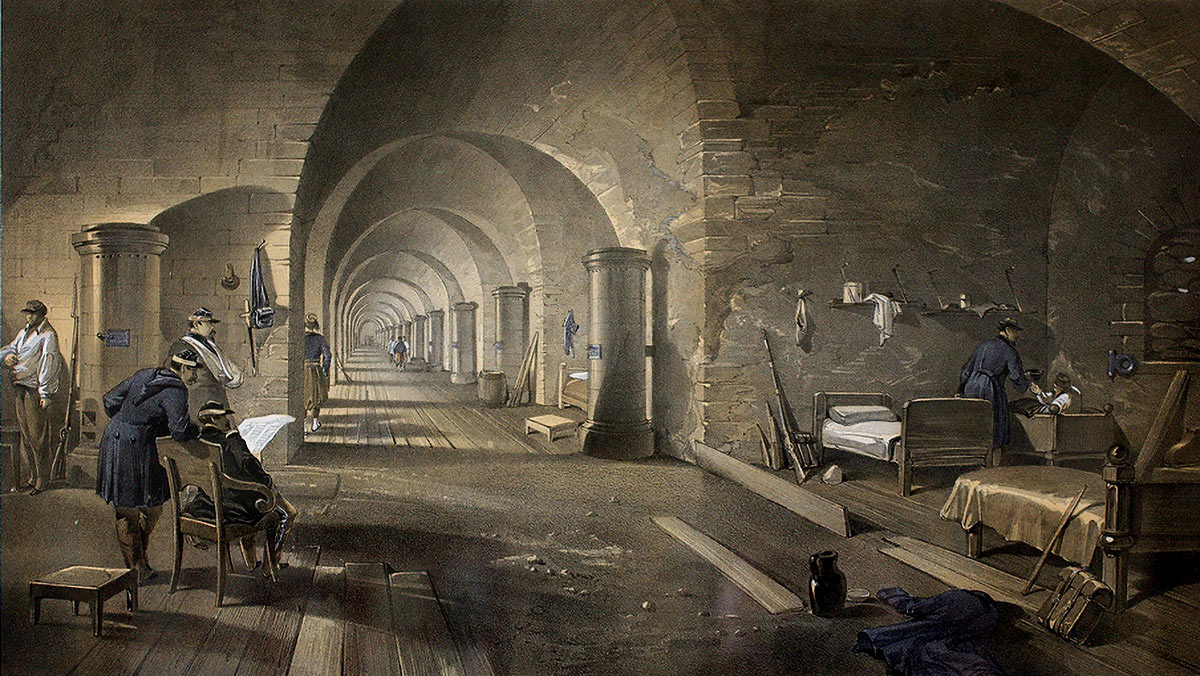 Казематы Николаевской батареи