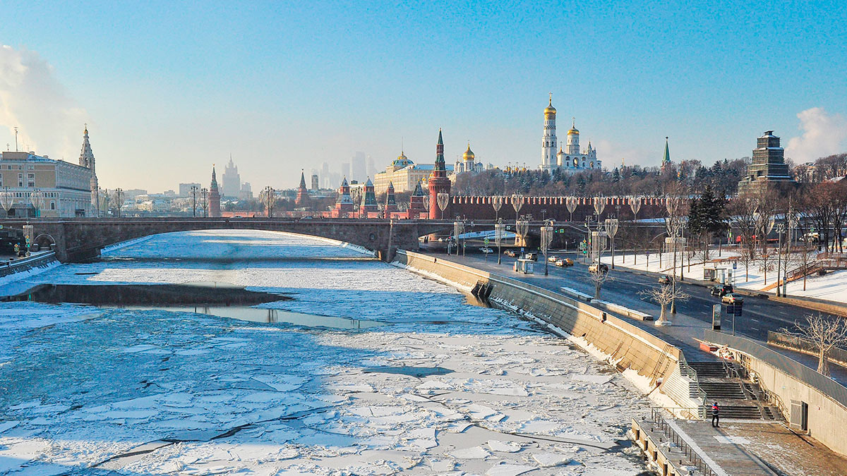 мороз в Москве