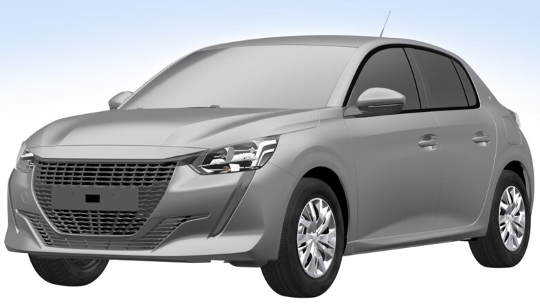Дизайн хетчбэка Peugeot 208 нового поколения запатентовали в России
