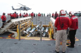 Новейший американский авианосец получил "лифты будущего"