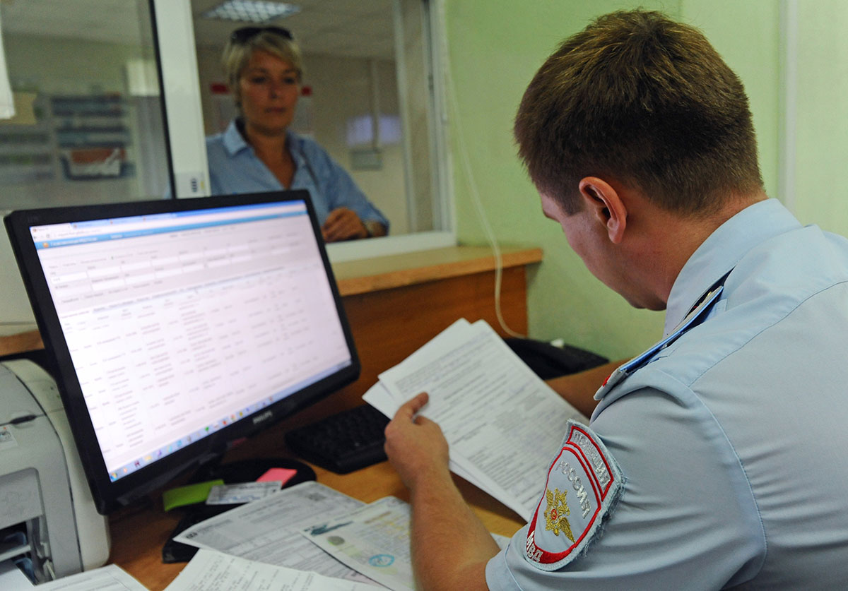 Работа ГИБДД в Тамбове