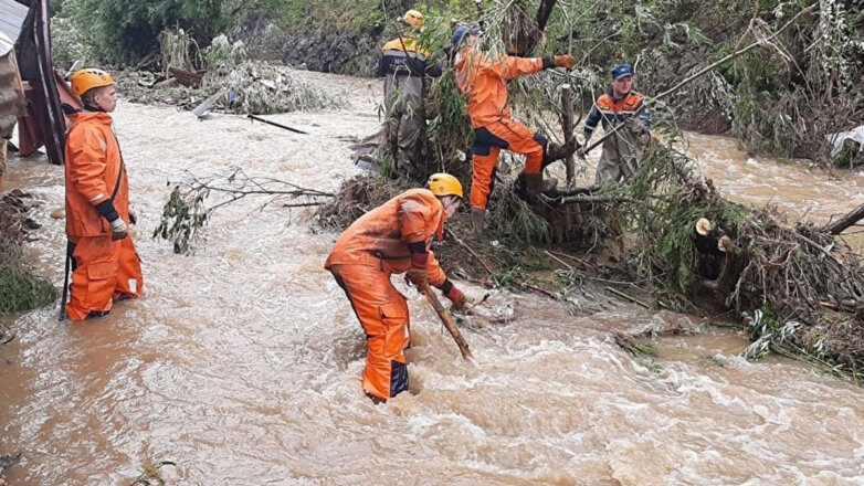 Уровень воды в реках побережья Черного моря может превысить опасные отметки из-за дождя