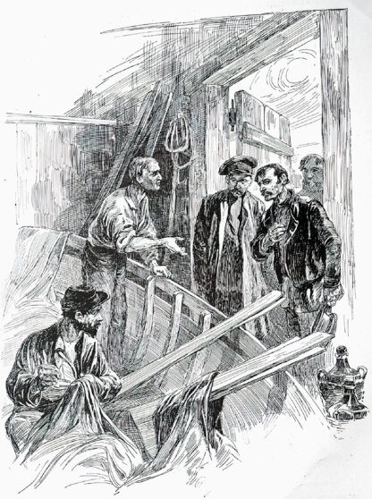 Мастерская воздушных шаров, где строился летучий корабль Франца Леппиха