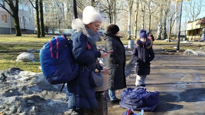Беженка из Донецкой Народной Республики описала первую ночь в России