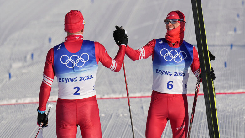 Директор Росгвардии Золотов поздравил Большунова и Спицова с победой на Олимпиаде в Пекине