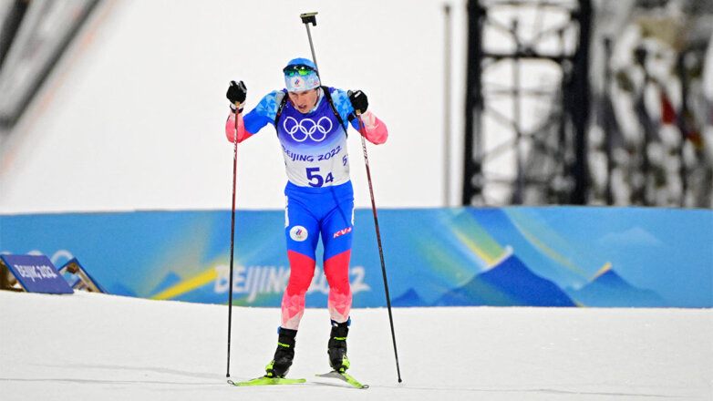 Российские биатлонисты завоевали бронзу в смешанной эстафете на Олимпиаде в Пекине