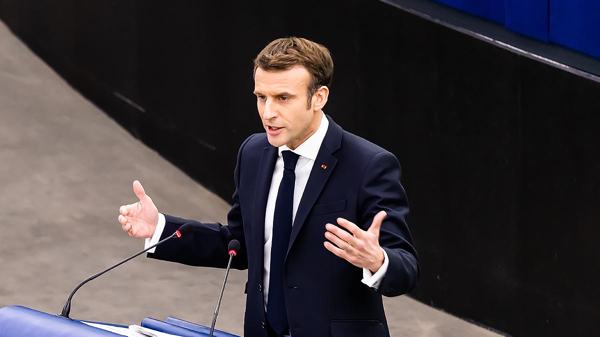 Президент Франции Эмманюэль Макрон