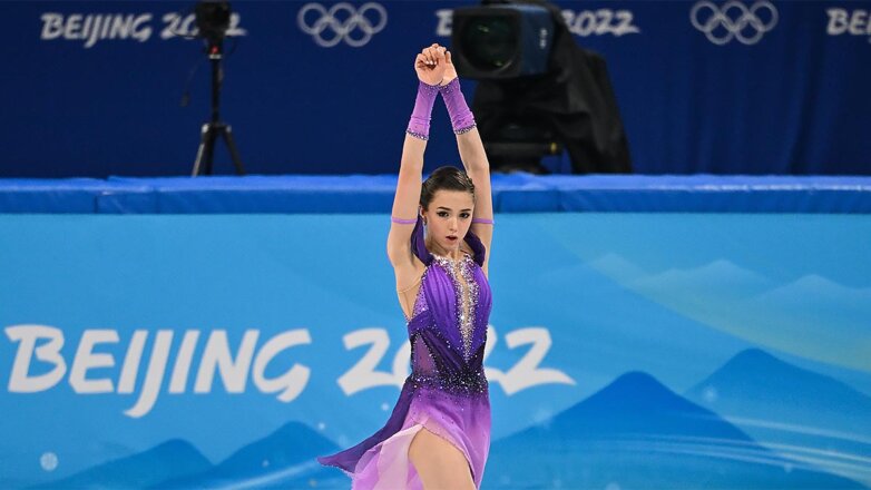 Фигуристка Камила Валиева лидирует после короткой программы на Олимпиаде-2022