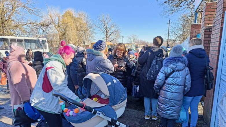 Россия эвакуировала с Украины и из Донбасса более миллиона человек